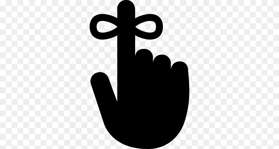 Finger Hand Remind Reminder String Tied Icon, Clothing, Electronics, Glove, Hardware Free Png Download