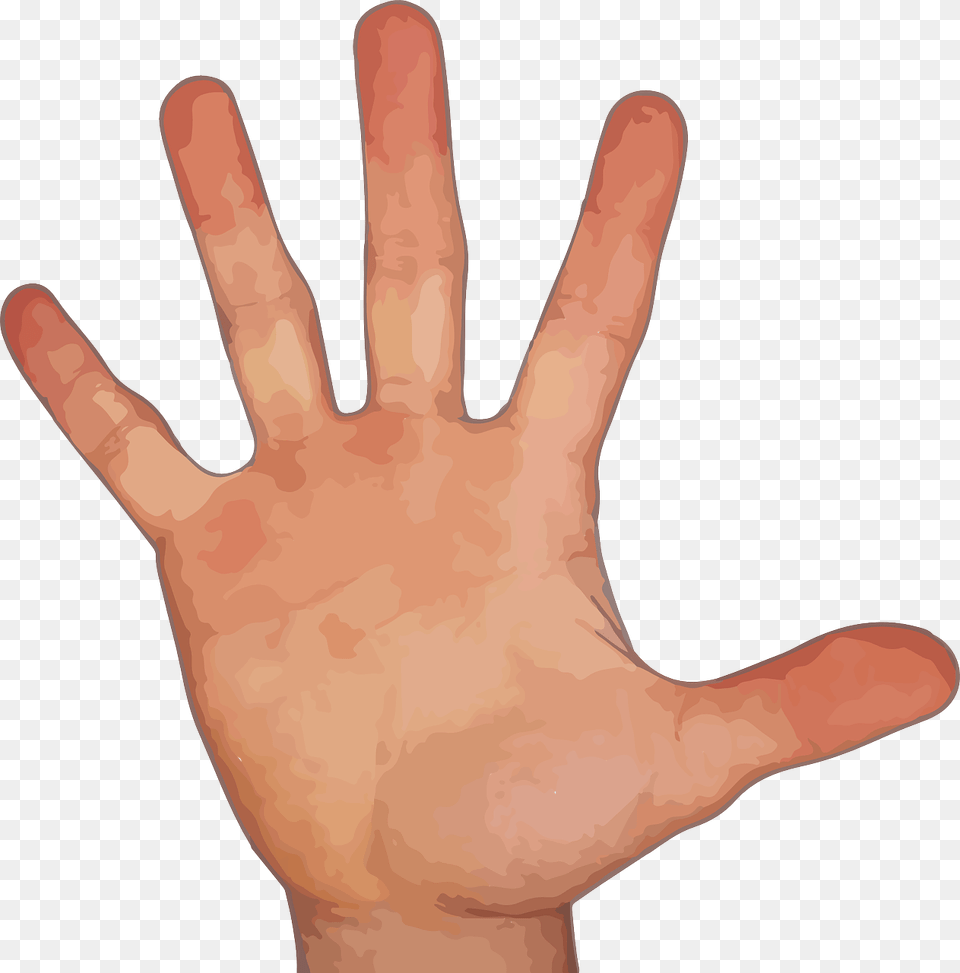 Finger Hand Thumb Index Finger Pointer Finger Hand With 5 Fingers, Body Part, Person, Wrist Png Image