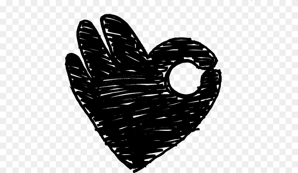 Finger Heart Illustration, Clothing, Glove, Stencil Free Png