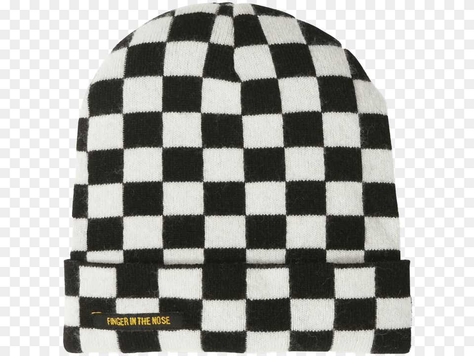 Finger In The Nose Nagano Unisex Beanie Checkers Suorin Air Skins, Cap, Clothing, Hat Free Png Download