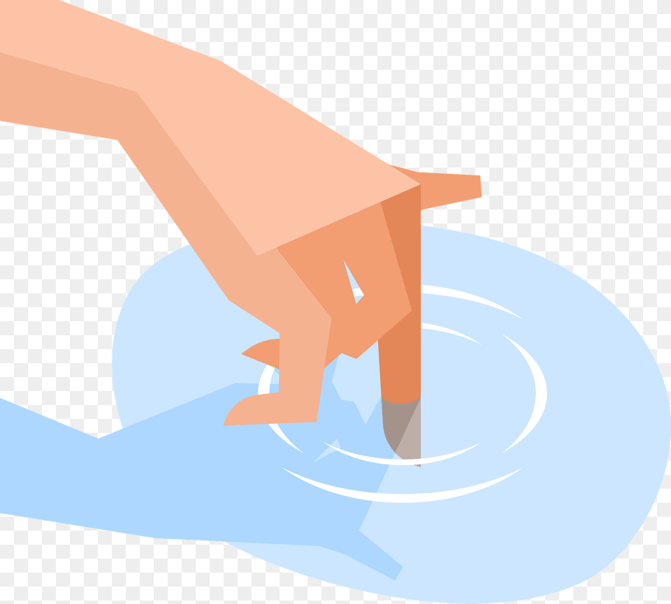 Finger In Water Clipart, Outdoors, Nature, Body Part, Hand Free Transparent Png