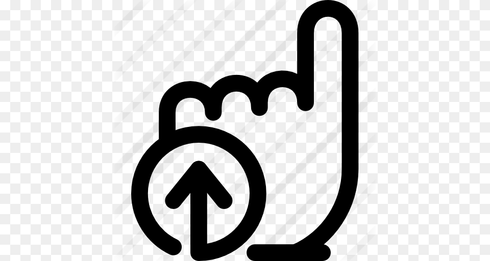 Finger Pointing, Gray Png