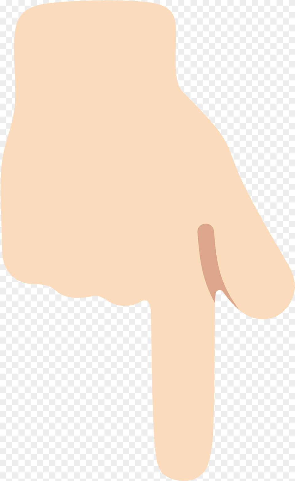 Finger Pointing Down Emoji, Body Part, Clothing, Glove, Hand Png Image