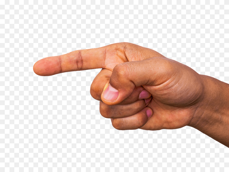 Finger Pointing Left, Body Part, Hand, Person, Baby Free Transparent Png