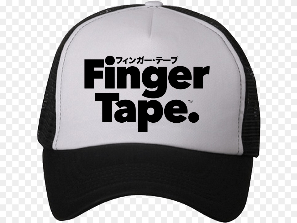 Finger Tape Cap Trucker Hat, Baseball Cap, Clothing, Helmet Png Image