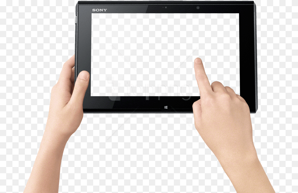 Finger Touch Tablet Images Background Tablet, Computer, Electronics, Tablet Computer, Adult Png Image
