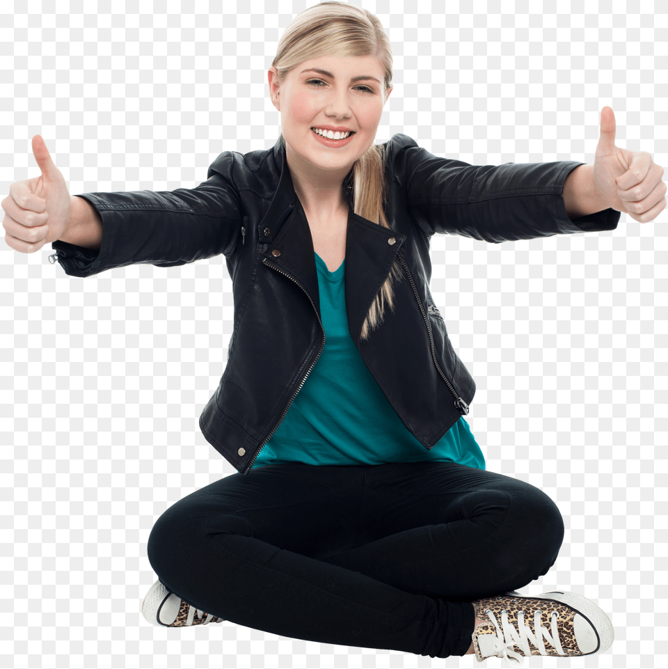 Finger Up People Free Transparent Png