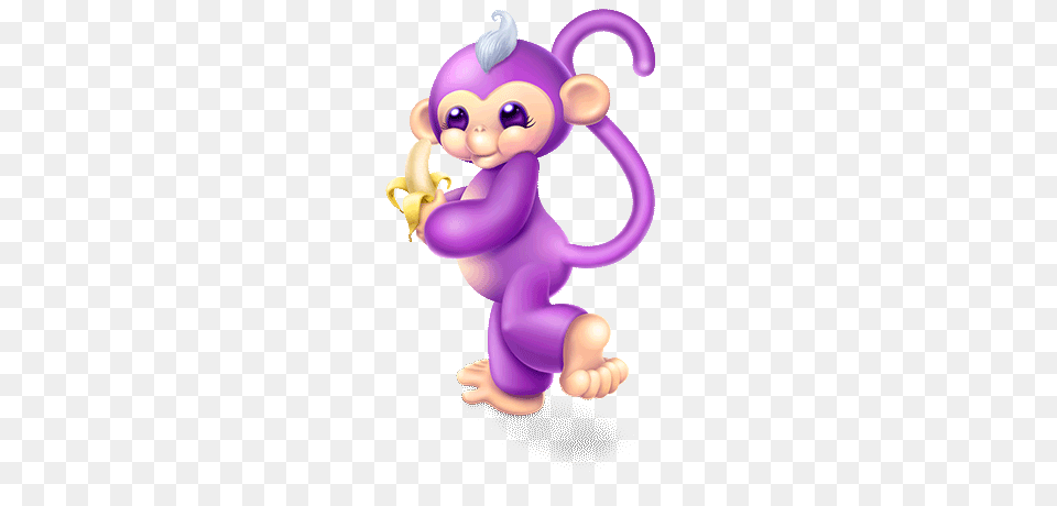 Fingerlings Kids Time, Purple, Baby, Person Png Image