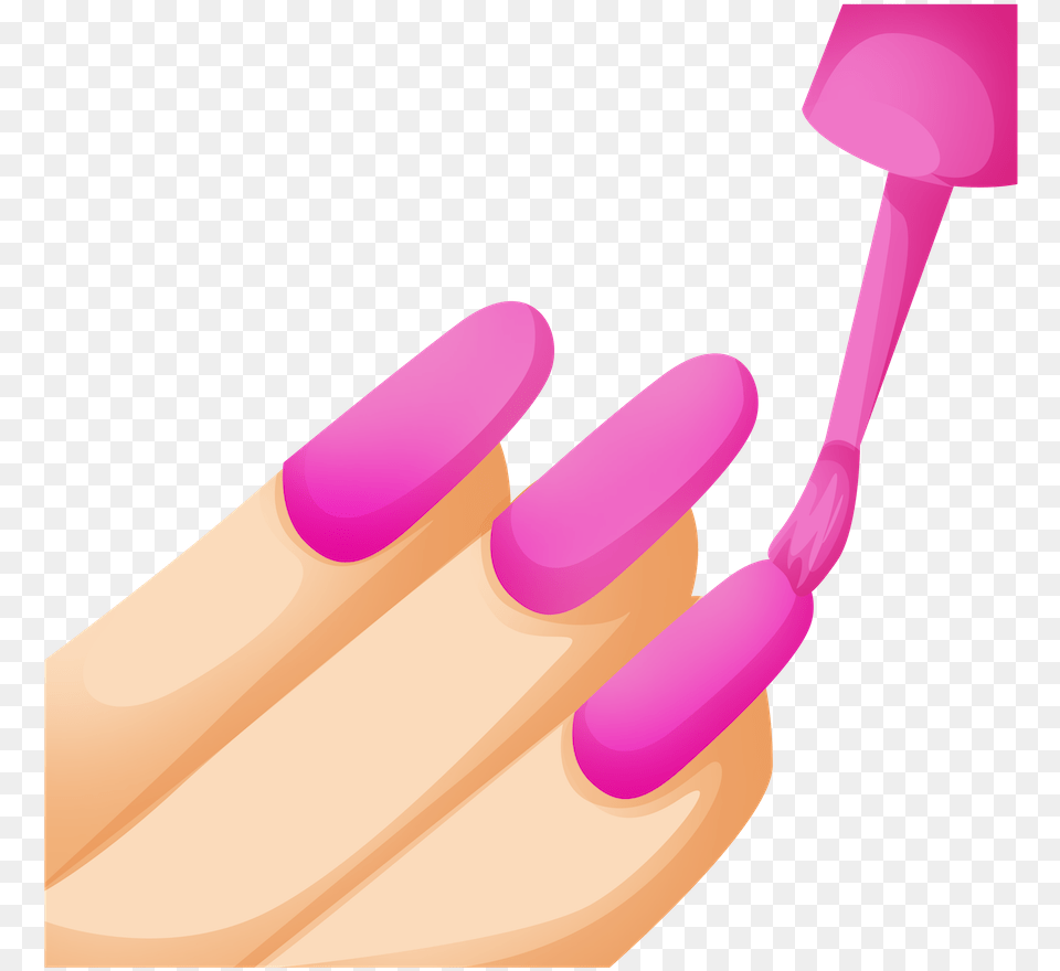 Fingernail High Resolution Nail Polish Clipart Transparent Nail Polish Clip Art, Body Part, Hand, Person, Manicure Free Png