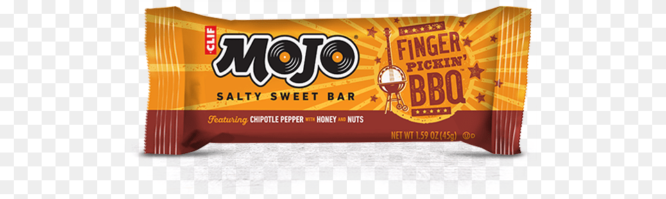 Fingerpickin Clif Mojo Bar Bbq, Food, Sweets, Candy Png