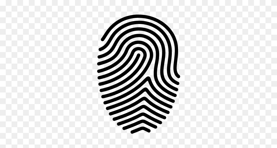 Fingerprint, Gray Free Png