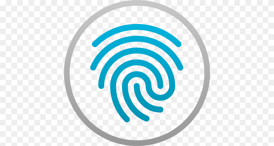 Fingerprint, Spiral, Coil Free Png Download