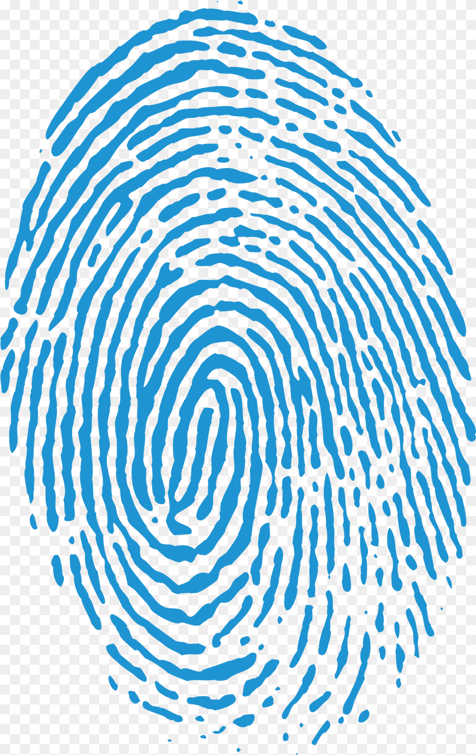 Fingerprint Biometrics Wiegand Blue Fingerprint, Spiral, Coil, Nature, Outdoors Free Transparent Png