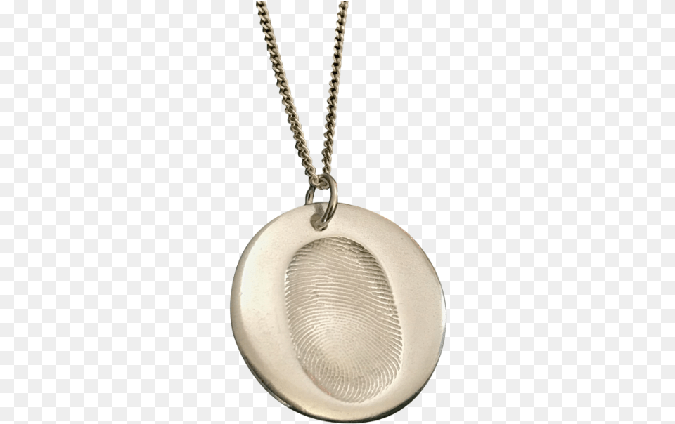 Fingerprint Circle Necklace Chain, Accessories, Pendant, Jewelry, Locket Free Transparent Png