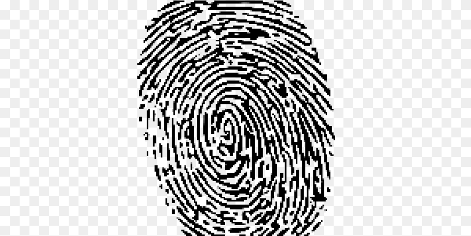 Fingerprint Clipart Background Finger Print Clip Art, Gray Png