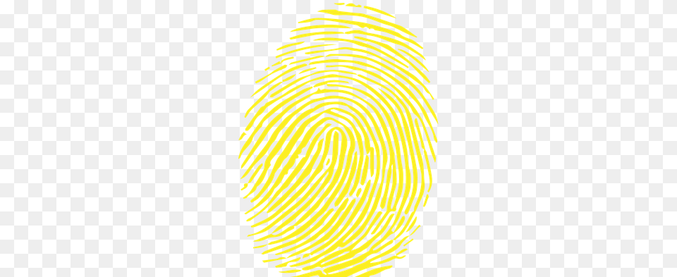 Fingerprint Clipart Transparent Background Yellow Finger Print, Spiral, Home Decor, Person, Coil Free Png Download