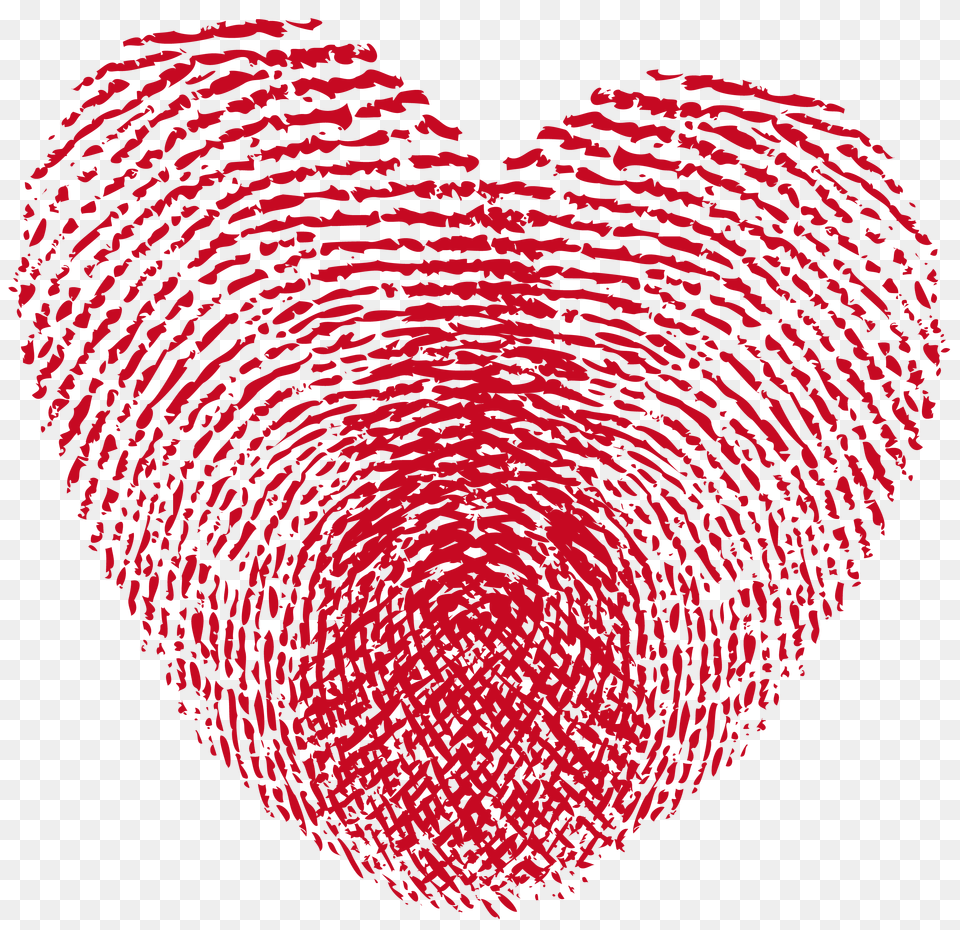Fingerprint Heart Fingerprint Heart Free Png