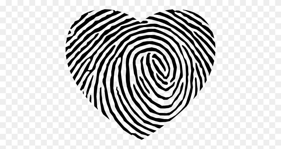 Fingerprint Heart Shape, Zebra, Wildlife, Rug, Mammal Png