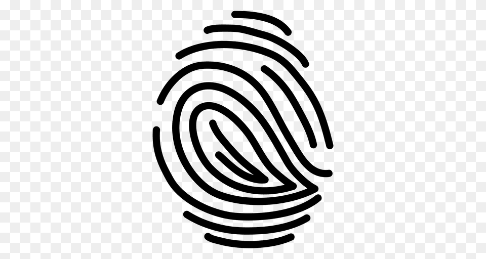Fingerprint Human Minimalistic, Spiral, Smoke Pipe Free Transparent Png