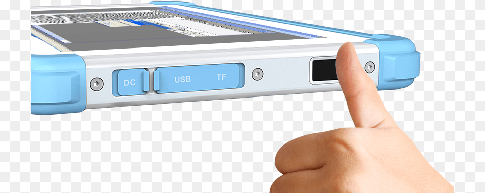 Fingerprint Scanner B Electronics, Body Part, Finger, Hand, Person Free Png