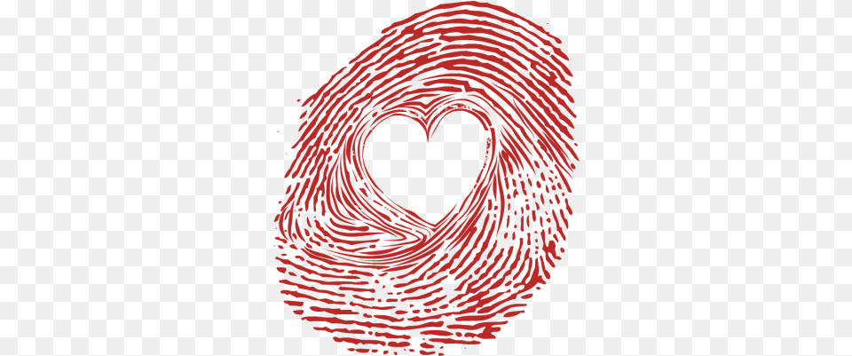 Fingerprint Tattoo Designs Heart Finger Print Heart Fingerprint, Animal, Bird, Face, Head Png