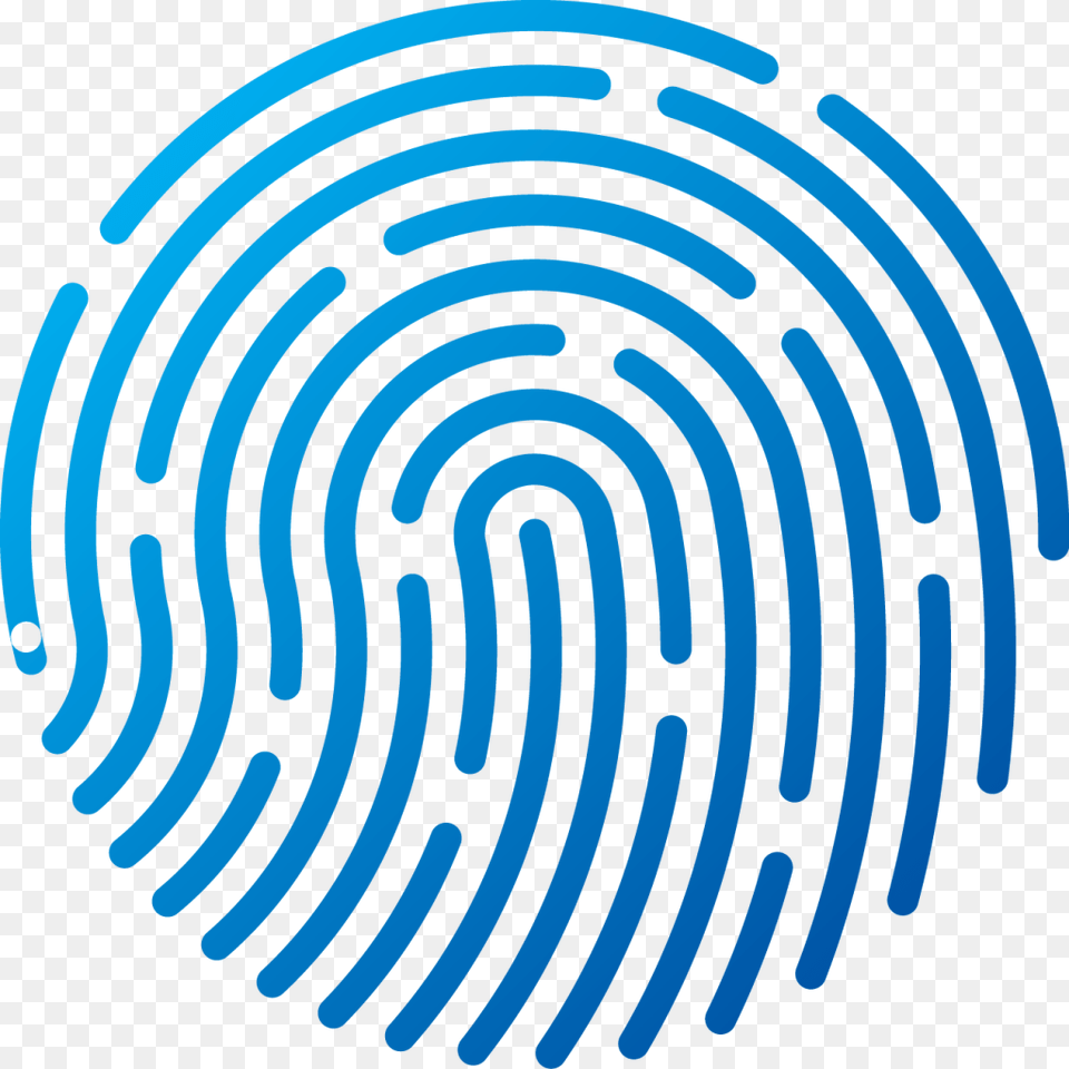 Fingerprint Touch Id Touch Id Icon, Spiral Png Image