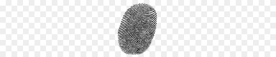 Fingerprint Transparent, Gray Free Png