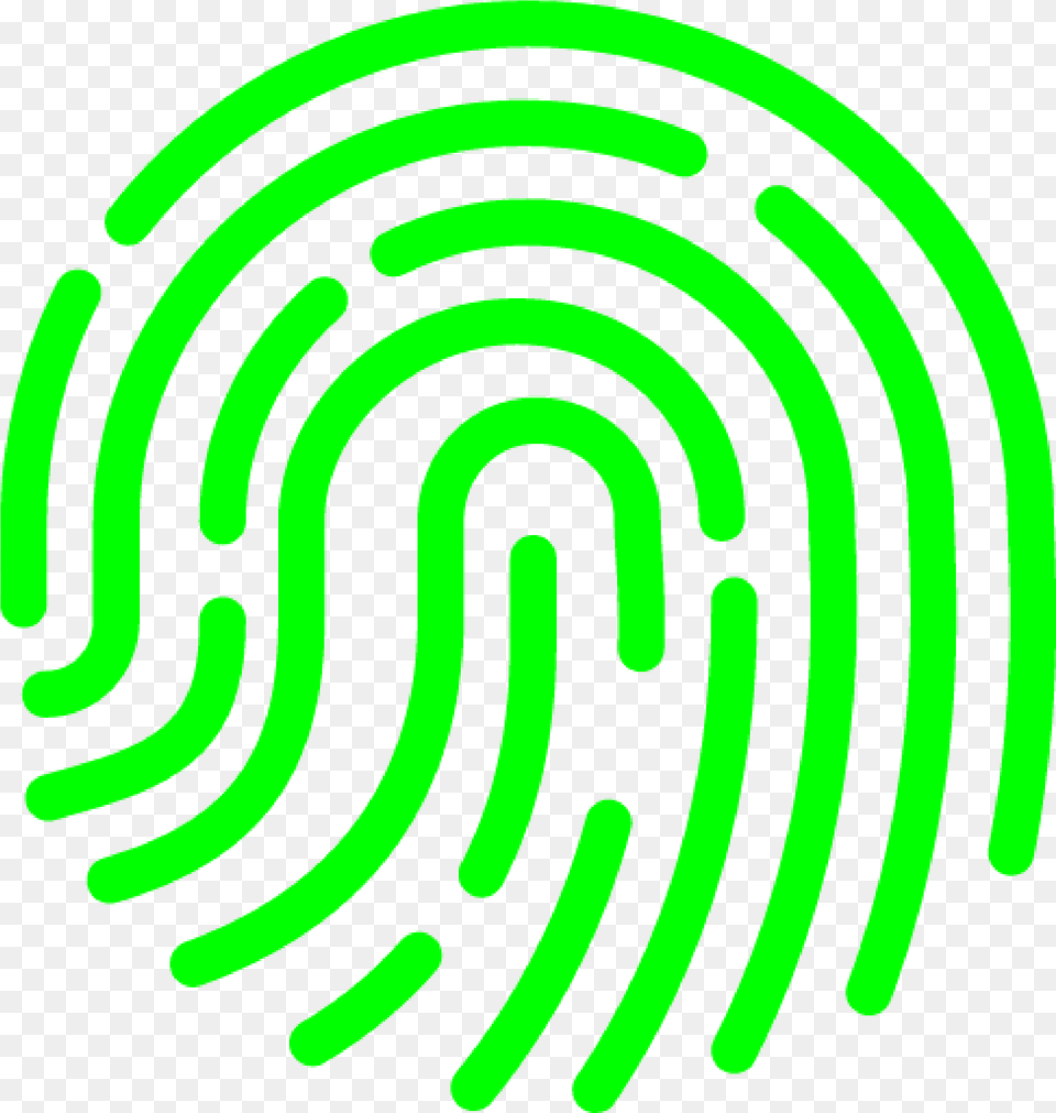 Fingerprints Icon Green Fingerprint Png