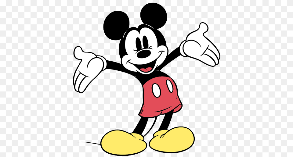 Fingers Clipart Mickey, Cartoon, Baby, Person Free Transparent Png