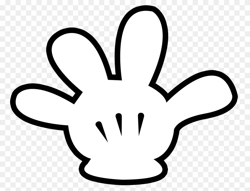 Fingers Clipart Mouse, Clothing, Glove, Stencil Png Image
