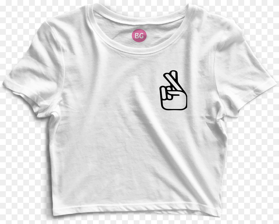 Fingers Crossed, Clothing, T-shirt, Shirt Free Transparent Png