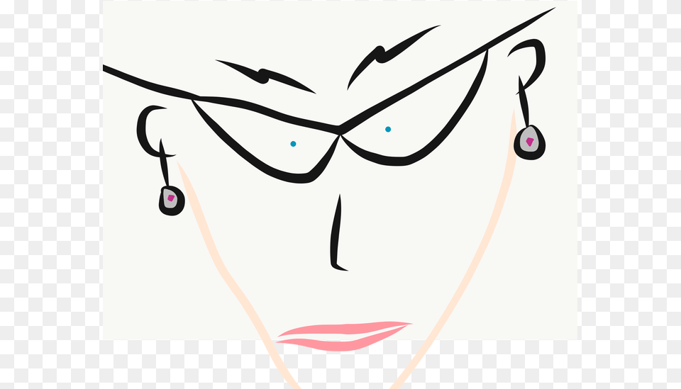 Fingers Drawing Smile, Accessories, Earring, Jewelry, Glasses Png