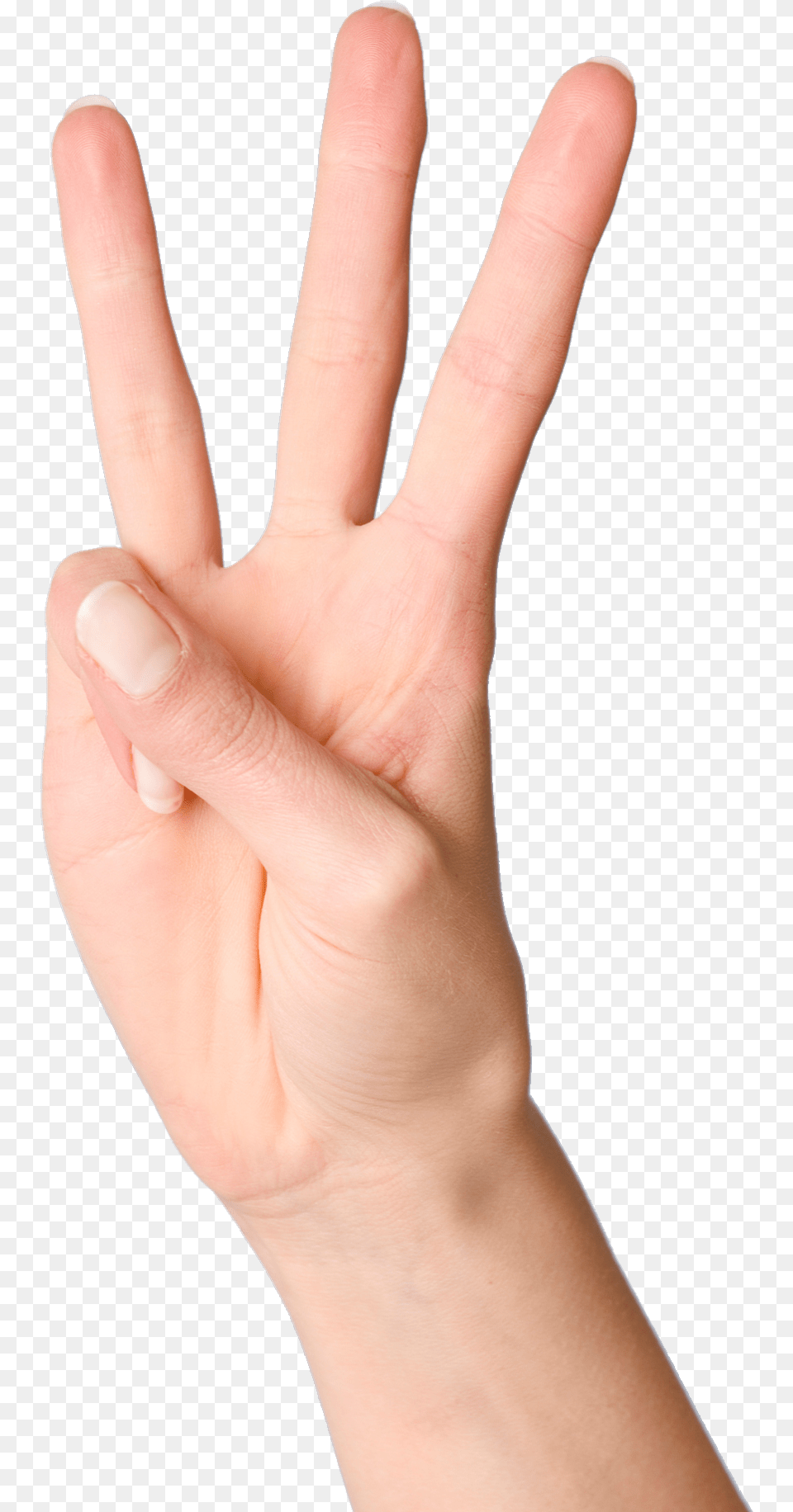 Fingers F Number 3 Finger, Body Part, Hand, Person, Wrist Free Png Download