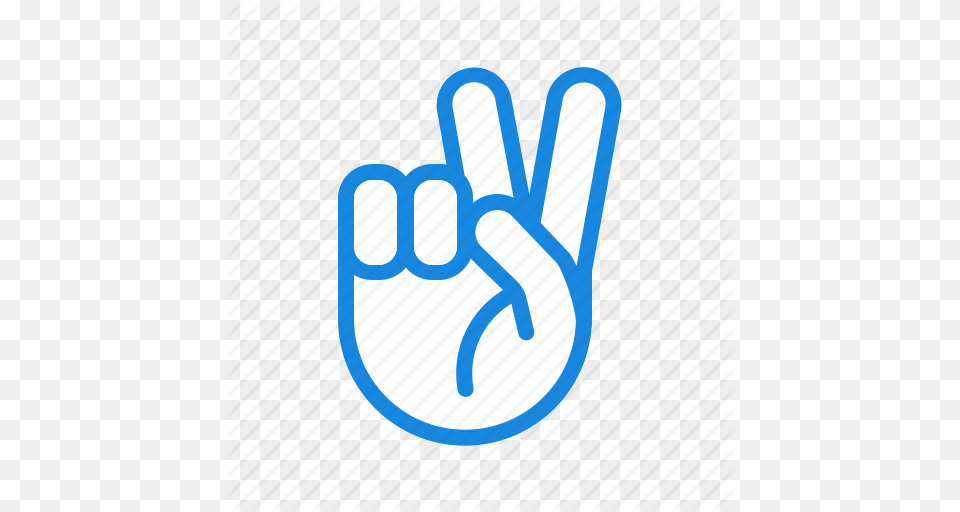 Fingers Gesture Hand Peace Sign Icon, Body Part, Clothing, Glove, Person Png