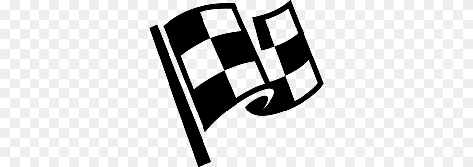 Finish Flag Race Racing Win Winner Finish Checkered Flag Icon, Gray Png