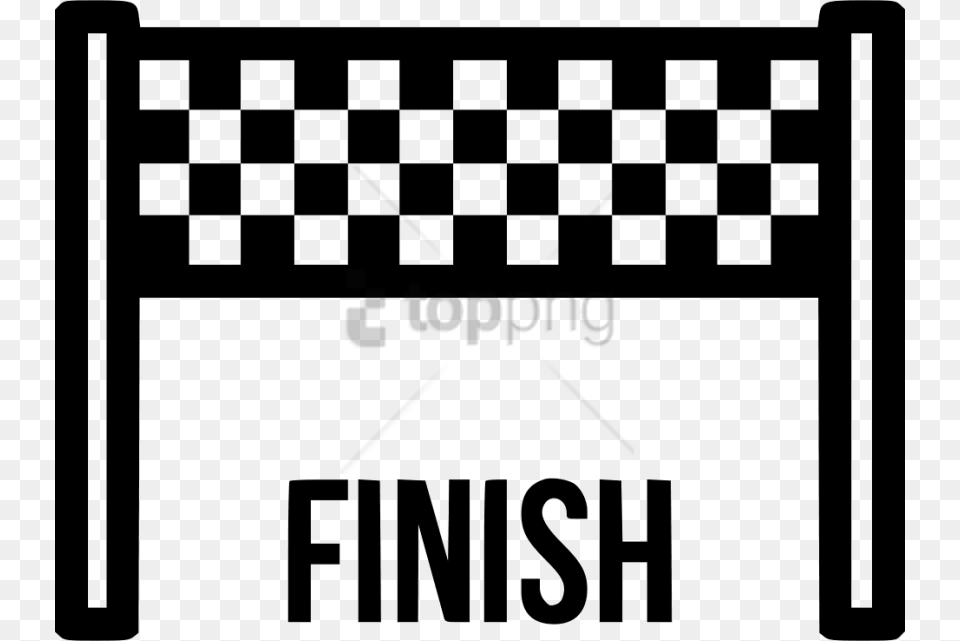 Finish Line Clip Art Image With Best Friends Laughing Quote, Stencil, Text, Blackboard Free Transparent Png