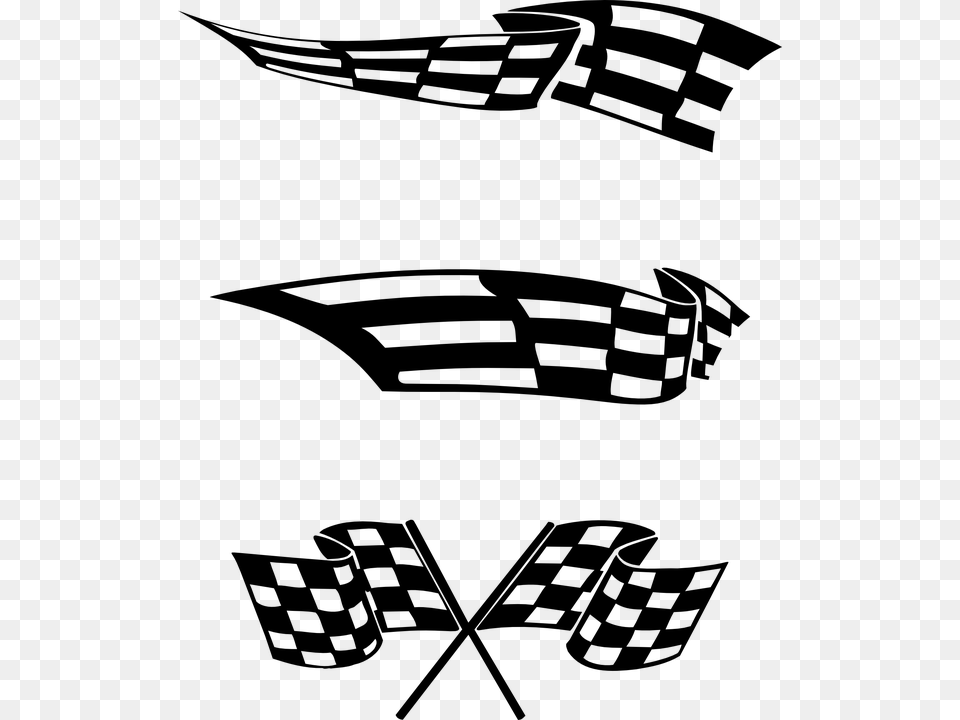 Finish Line Clipart End Race, Gray Png