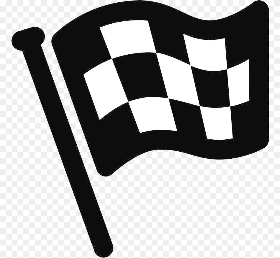 Finish Line Finish Flag Icon, Stencil Png Image