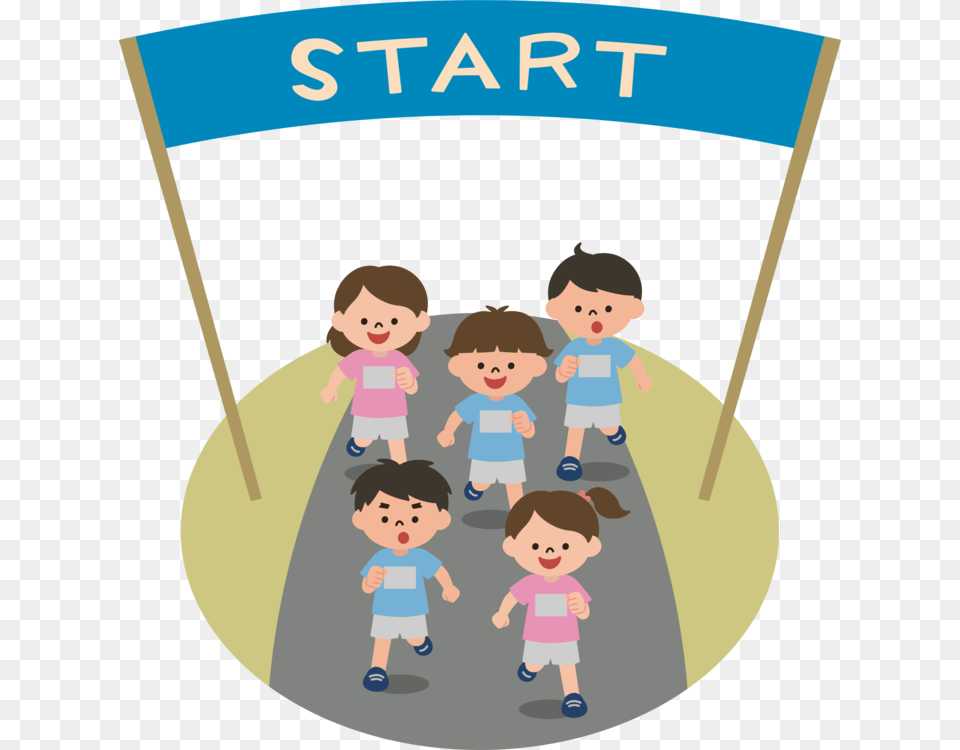 Finish Line Inc Race Starting Line Clipart, People, Person, Photography, Baby Free Transparent Png