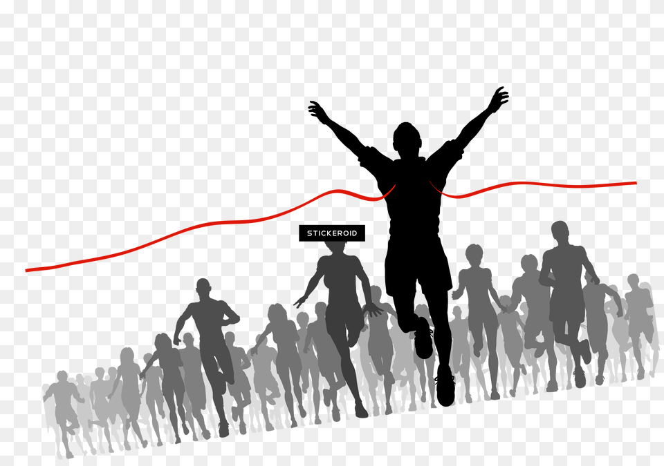 Finish Line Progression In Sports Training, Adult, Person, People, Man Free Transparent Png
