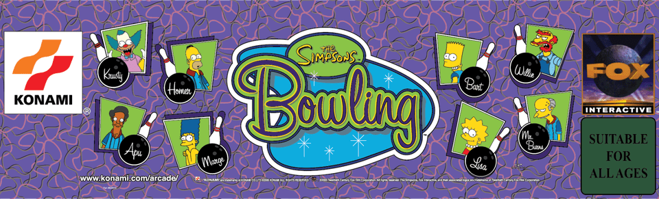 Finished Here Is The Marquee Simpsons Bowling Arcade Machine, Book, Publication, Person, Comics Free Png