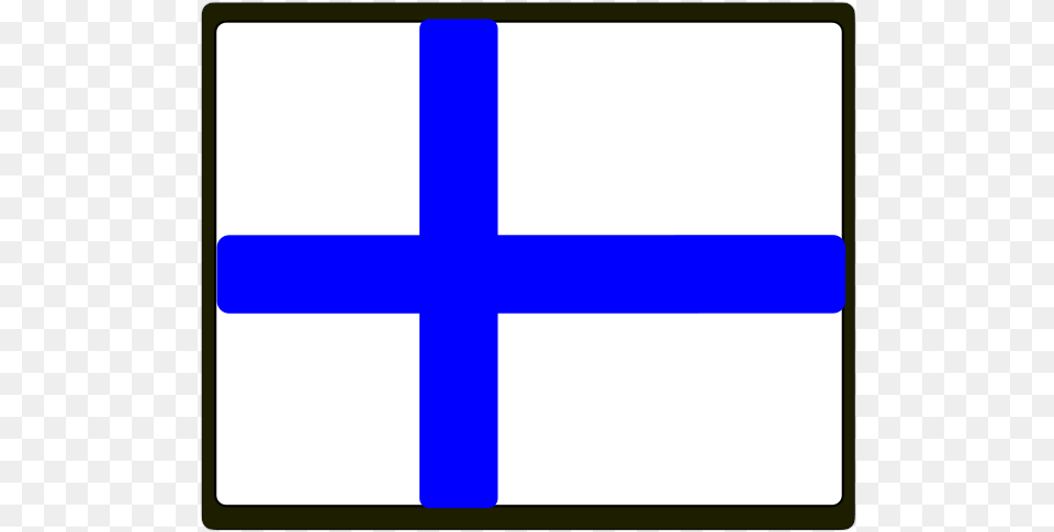 Finland Flag Svg Clip Arts Clip Art, Cross, Symbol Png