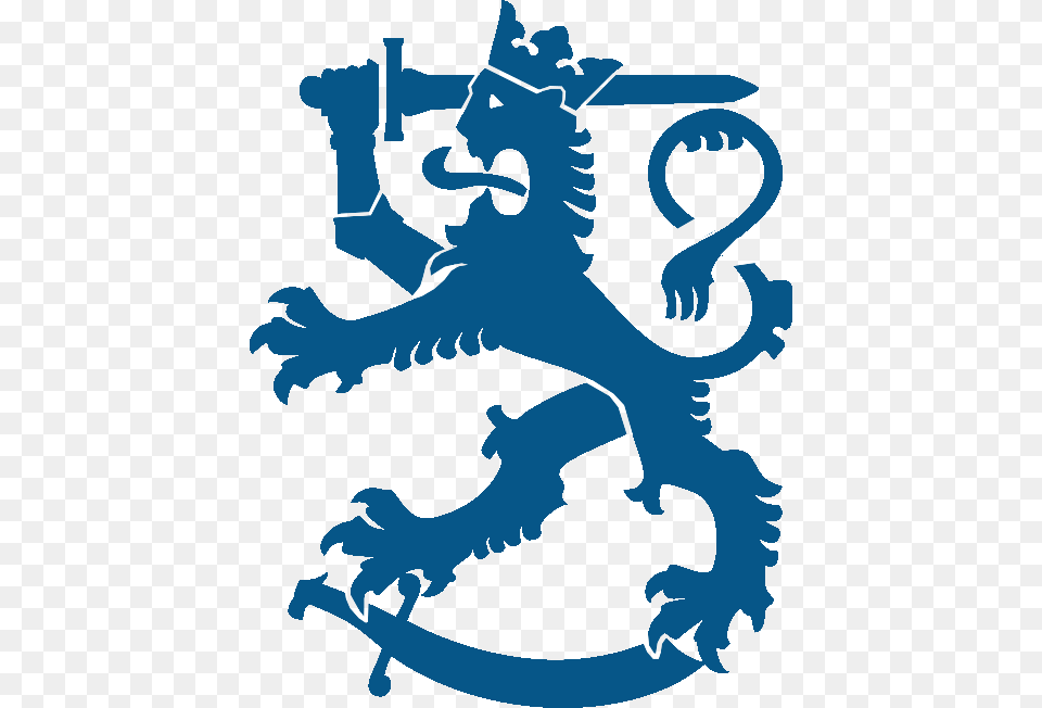 Finland Ministry Of Justice Logo Sisu Finland Lion, Dragon, Person, Electronics, Hardware Free Transparent Png