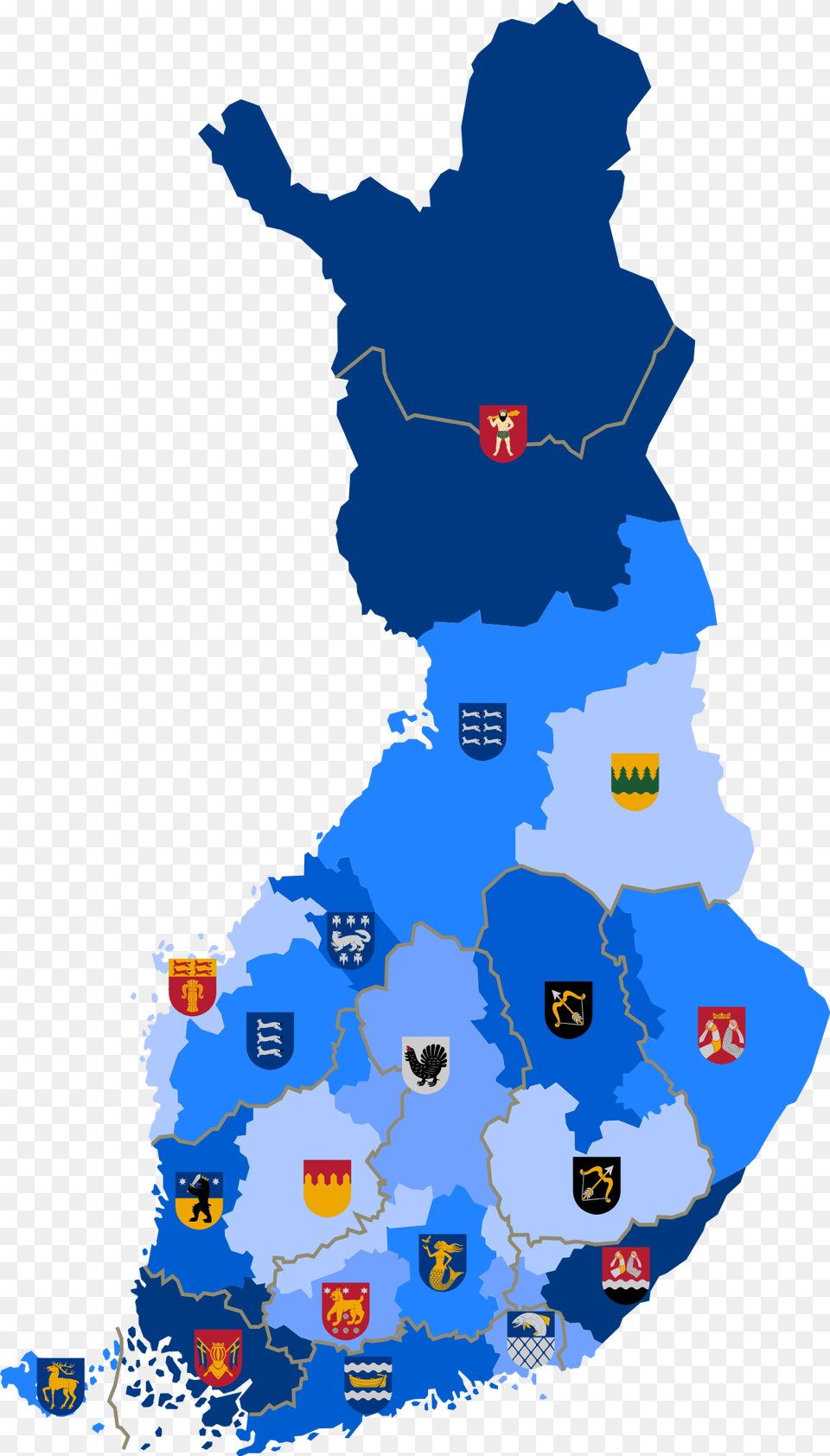 Finland Provinces, Chart, Plot, Atlas, Diagram Free Png Download