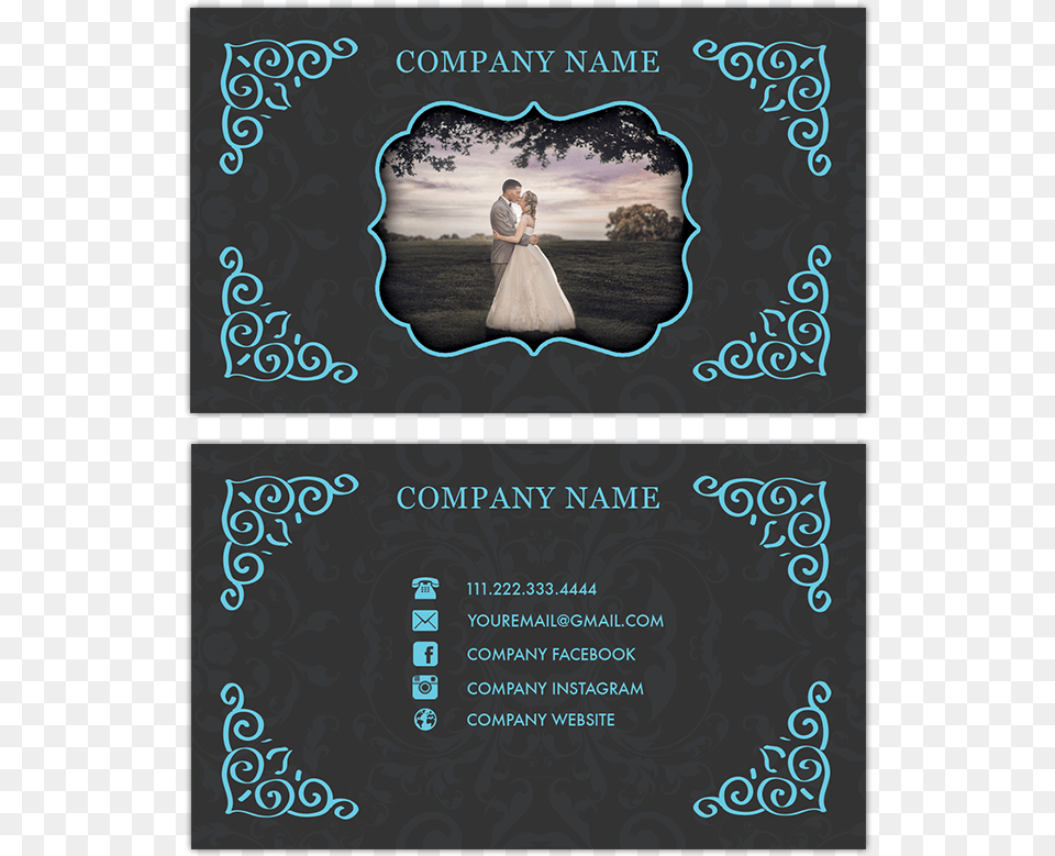 Finley Business Card Graphic Design, Clothing, Dress, Adult, Wedding Free Png