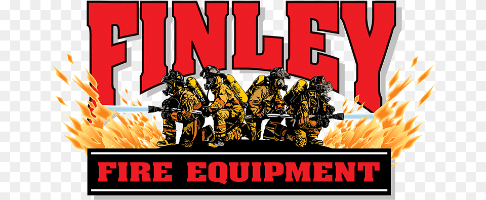 Finley Final Color1 Finley Fire Equipment, Advertisement, Poster, Person, People Png Image