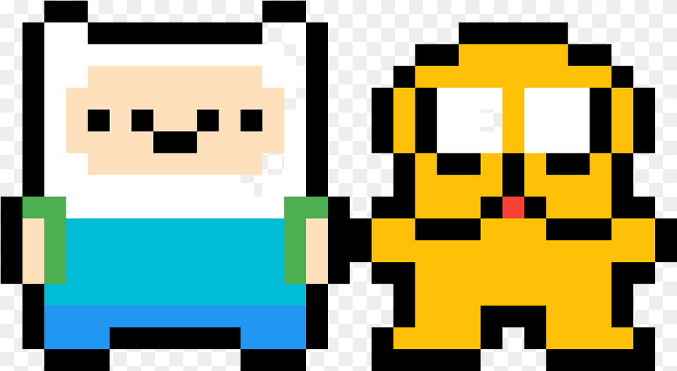 Finn And Jake Pixel Art Pokemon Rowlet, Qr Code Free Png Download