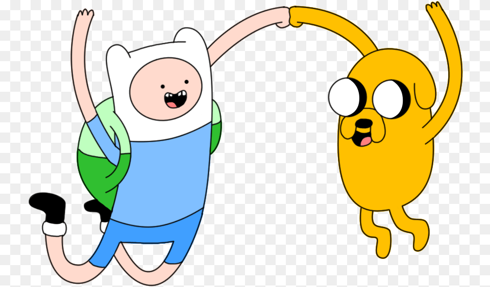 Finn And Jake Transparent, Cartoon, Animal, Kangaroo, Mammal Png Image