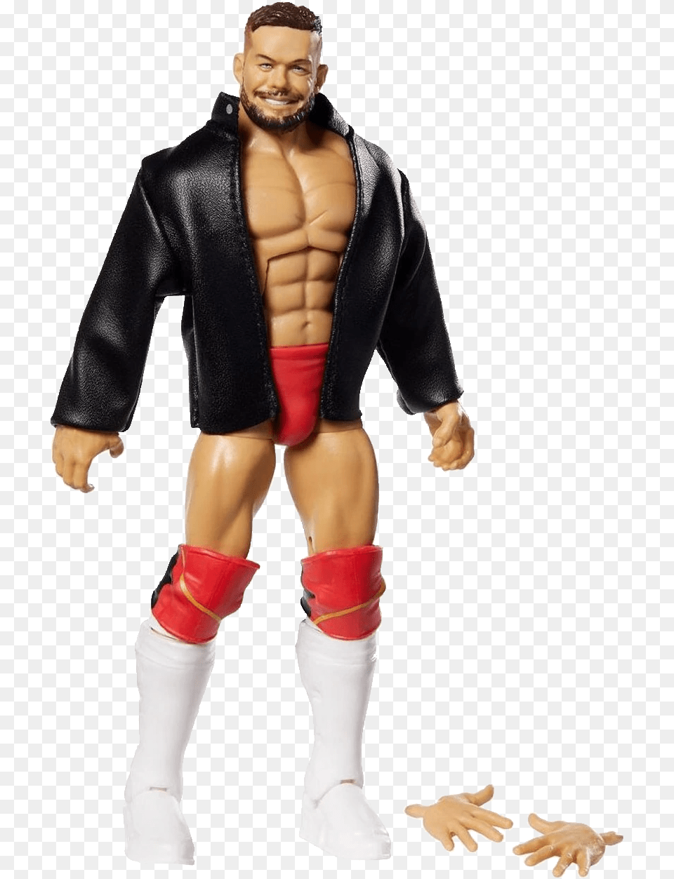 Finn Balor Action Figure Elite, Figurine, Adult, Male, Man Free Png