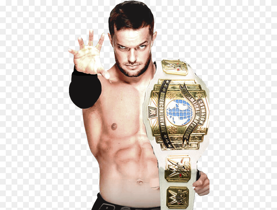 Finn Balor Intercontinental Championship, Adult, Male, Person, Hand Free Png Download